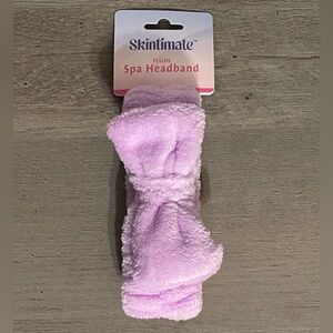 💖5 for $25💖 Skintimate Plush Spa Headband Purple NWT Soft